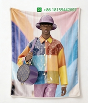 Louis Vuitton Throw Blankets